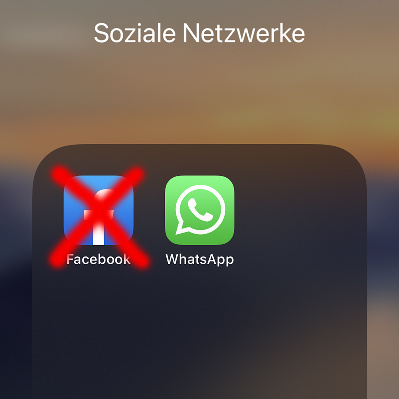 3 Monate ohne WhatsApp und Facebook